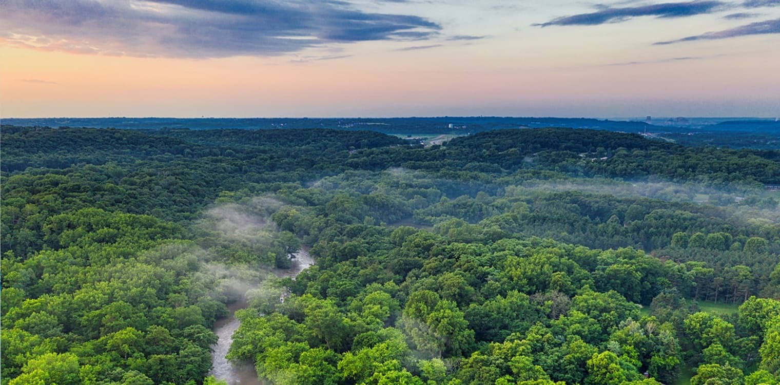 Responsible tourism in a peaceful natural landscape