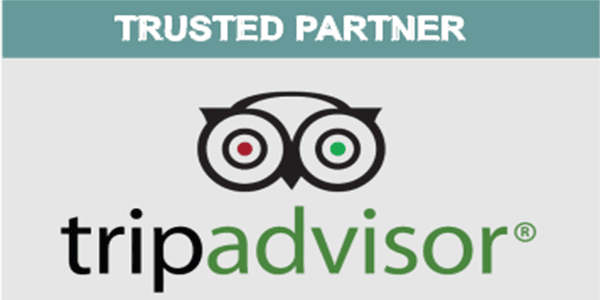 Tripadvisor trusted partner logo